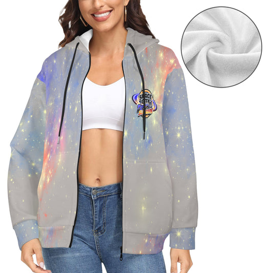 Space City Women's Zip-UP Hoodie 2