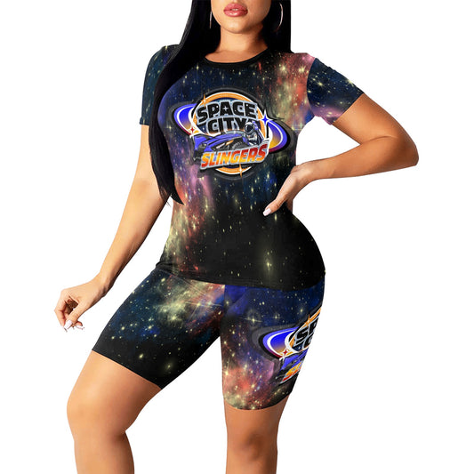 Space City Women's Yoga Set